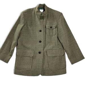 Vintage Y2K Harvé Benard Wool Jacket Old Money Grandpa Academia Sz 14